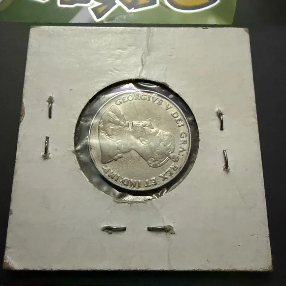 1931 Canadian Five Cents Coin - Picture 2 of 2